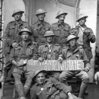  SNAPPED: AIF 2nd Division soldiers Vignacourt, 1918